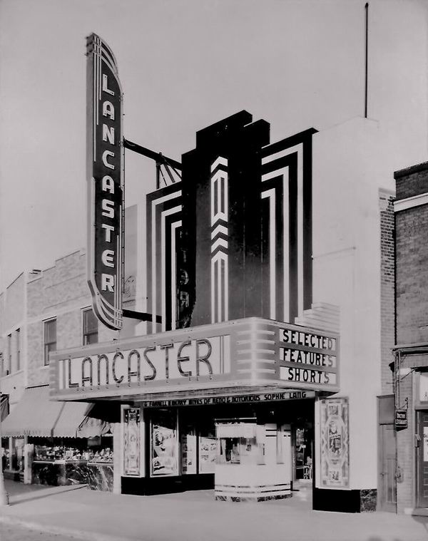 Lancaster Theatre - 1935 Lancaster Theater From Tim Lancaster